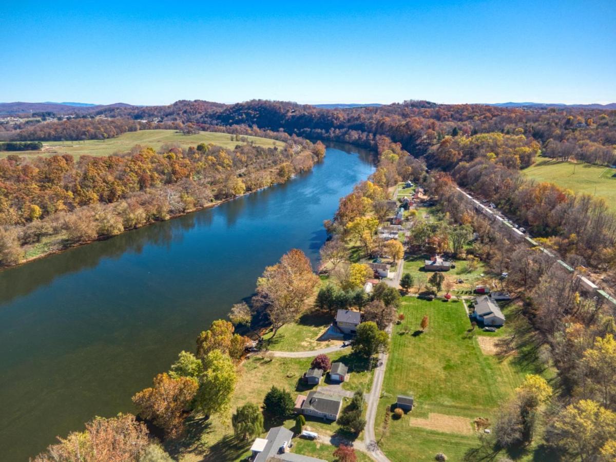 House On The New River, 3Br, 20 Minutes From Vt Radford Esterno foto